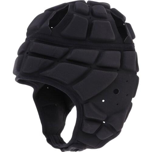 EVA Padded Soccer Football Rugby Goalkeeper Head Guard Helmet Protector Hat