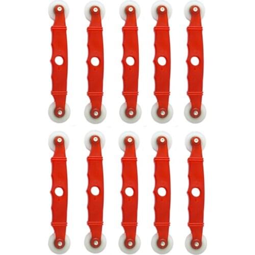 10 Screen Wheel Tool with Nylon Wheels Rollers with Plastic Handles Screen Press Retail