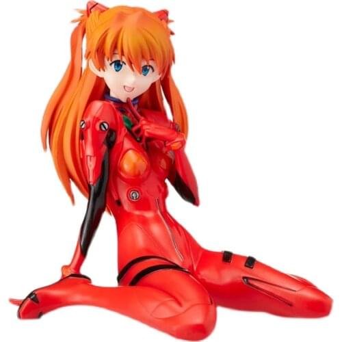 100% Original Sega EVA Figure Asuka Driving Suit Figure PVC Action Model Toys Anime Figure Action Fugure