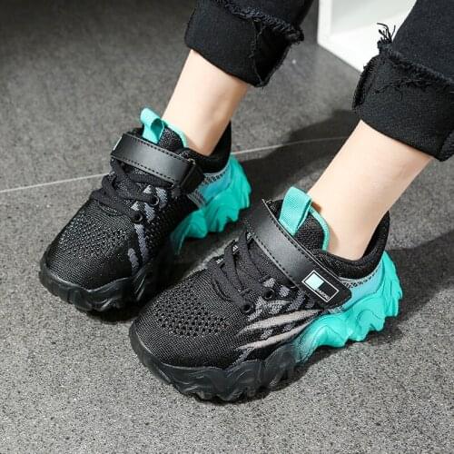 2021 Autumn Children Sneakers Basketball Shoes Breathable High Quality Sports Shoes For Boys Casual Kids Shoes Chaussure Enfant