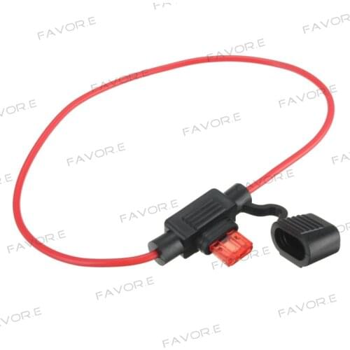 5pcs waterproof small fuse Mini Blade Fuse Holder for Automotive Car Truck Motorcycle SUV 16AWG