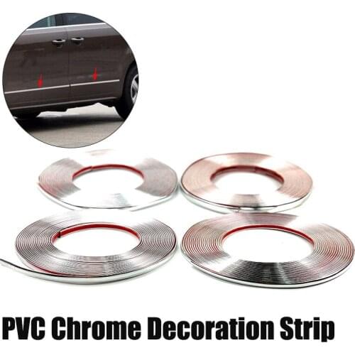 Car Accessories Chrome Body Strip For Geely Vision SC7 MK CK Cross Gleagle SC7 Englon SC3 SC5 SC6 SC7 Panda