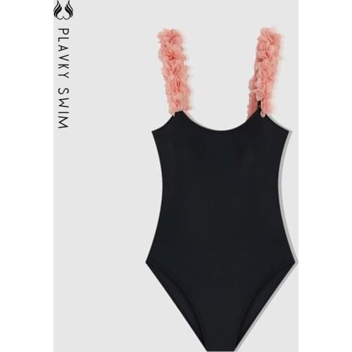 Flower Petal One Piece Swimsuit Women Sexy Backless Swimwear Swim Beach Wear Bathing Suit 2021 Monokini Bodysuit Trikini