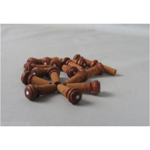 Violin part,30pcs of great jujube violin endpins,fine workmanship