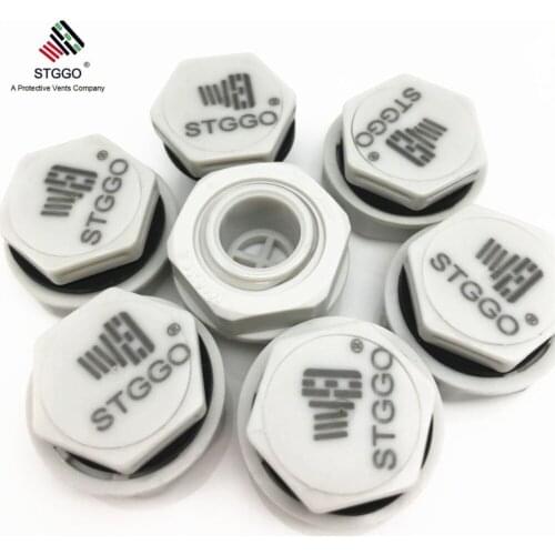 IP68 M16x1.5 Waterproof Stggo Pressure Equilization Screw In Protective Air Breather Vent Plug for LED Architectural Lighting