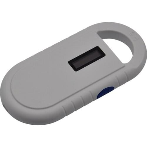 ISO11785/84 FDX-B Pet Microchip Scanner, Animal RFID Tag Reader dog reader Pig ear tag reader 134.2KHZ EM4305
