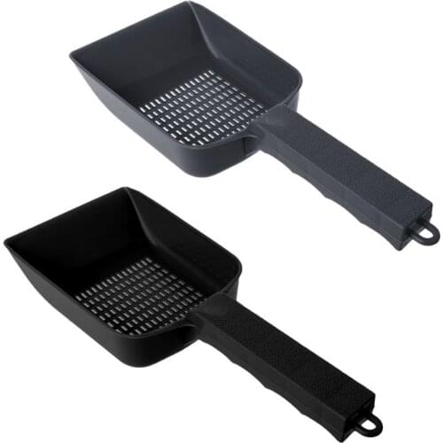 Indoor Sand Shovels Portable Durable Plastic Practical Cleaning Cat Pet Litter Scoop Shovel Pets Supplies 449C