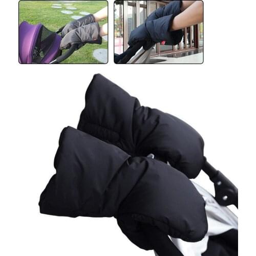 Winter Warm Stroller Glove Pram Hand Muff Baby Stroller Accessory Baby Accessories Windproof Thickened Baby Stroller Gloves