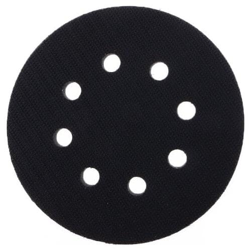 5 Inches 8-Hole Soft Sponge Interface Pad for Sanding Pads Hook&Loop Sanding Discs for Uneven Surface Polishing Power Tools Acce