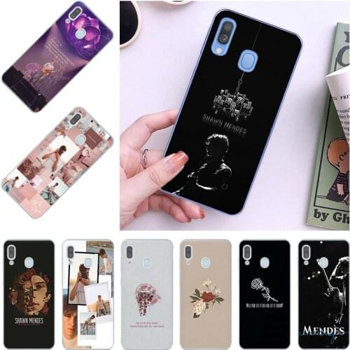 Shawn Mendes Phone Case For Samsung A41 A51 A71 A10 A20E A11 A21s A31 A30 A40 A50 A70 A80 Pink Rose Silicone Soft Back Cover