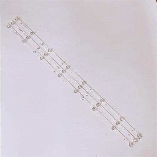 MS-L1149-R /L MS-L2317-A MS-L2317-B 43inch use aluminium 100%new LCD TV backlight bar 827MM 6V