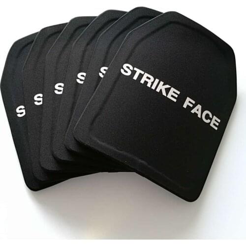 10pcs/Lot 10" x 12" Bulletproof Plates UHMWPE Ultra Light Weight Level IIIA Stand Alone Pure PE Ballistic Panel