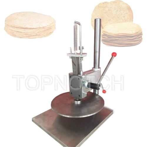 Manual Dough Sheet Press Machine Manual Big Roti Maker Chapati Maker Making Machine