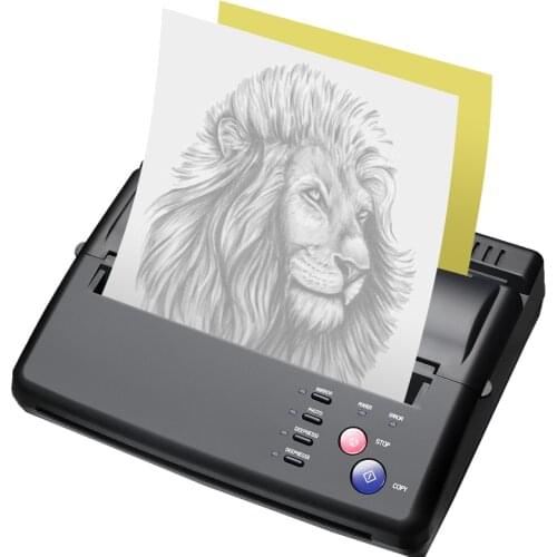 Tattoo Transfer Machine Device Copier Printer Drawing Thermal Stencil Maker Tools For Tattoo Photos Transfer Paper Copy Printing