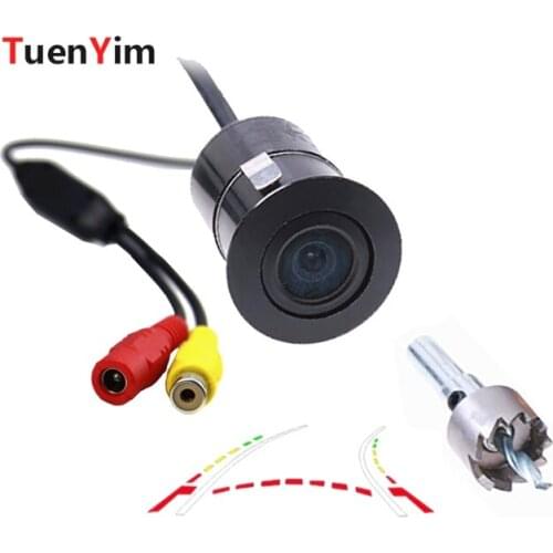 Dynamic Trajectory Parking Line Waterproof Car Reverse Backup Rear View Camera For BMW AUDI BENZ VW Seires