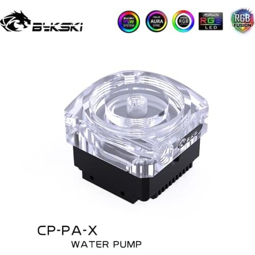 Bykski 10W PWM Water Cooling Pumps Maximum Flow 300L/H Maximum Lift 3 Meter CP-PA-X computer components
