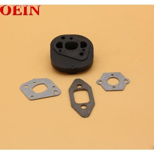 Intake Manifold Carburetor Gasket Kit for Partner 350 351 370 371 420 Chainsaw McCulloch MacCat 335 435 440 Chain Saw Spares
