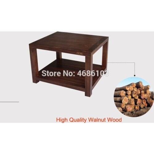 Southeast Asia Walnut Wood Audio cabinet Walnut single Audio Shelf rack Home HIFI Stand Media Component Shelf Rack TV Cabinet