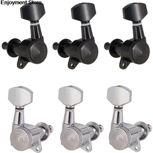 Guitar String Right Left Guitar Tuning Pegs Locking Tuners Keys Machine Heads for Acoustic Guitars Parts & Accessories
