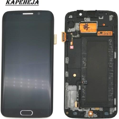 Super AMOLED LCD Display For Samsung Galaxy S6 Edge G925 G925I G925F LCD Display Touch Screen Digitizer Assembly