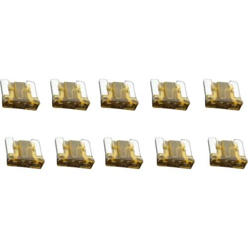 10 PCS 7.5A Mini Fuse, Automotive Fuses Blade,The fuse Insurance insert The insurance of xenon lamp piece Lights Fuse