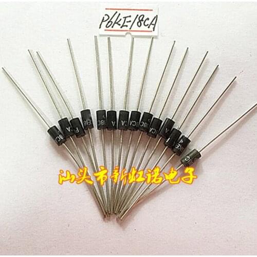 5Pcs/Lot New Original Repair Welding Inverter P6KE18CA Bidirectional Transient Suppression diodes, TVS Diode Triode In Stock