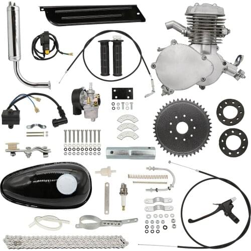 80cc Bicycle Engine Kit 2 Stroke Bicycle Gas Motor Bike Engine Clutch For DIY Bicycle Gasoline Motor Accessoires