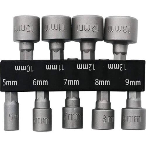 9/16Pc Powerful Socket Combination Hexagon Socket Wrench Screwdriver 5-13Mm Air Approved Socket Combination