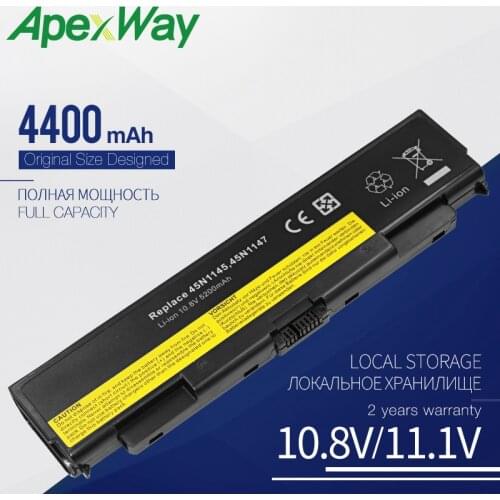 Apexway Laptop Battery for Lenovo Thinkpad L440 L540 T440p T540p W540 45N1144 45N1145 45N1148 45N1149 45N1150 45N1151 45N1158