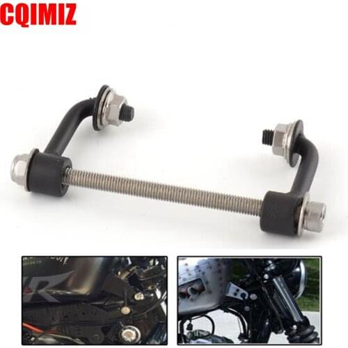 Black Motorcycle Gas Tank Riser Bracket Extension Lift Kits For Harley Davidson Sportster Iron XL883 XL1200 X48