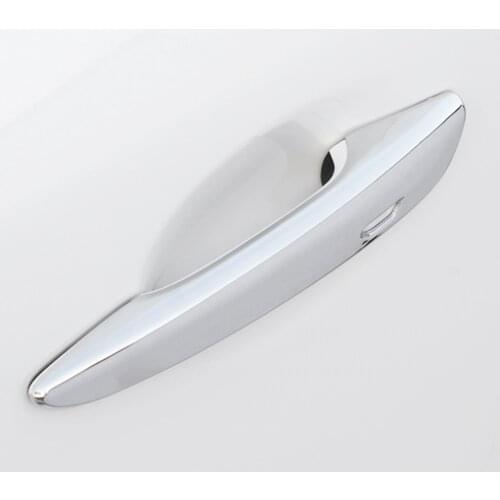 For Mazda CX-30 CX30 CX 30 2020 Chromium Styling Exterior Door Handle Cover Carbon Fiber Moulding Frame Bezel Chrome Car Sticker