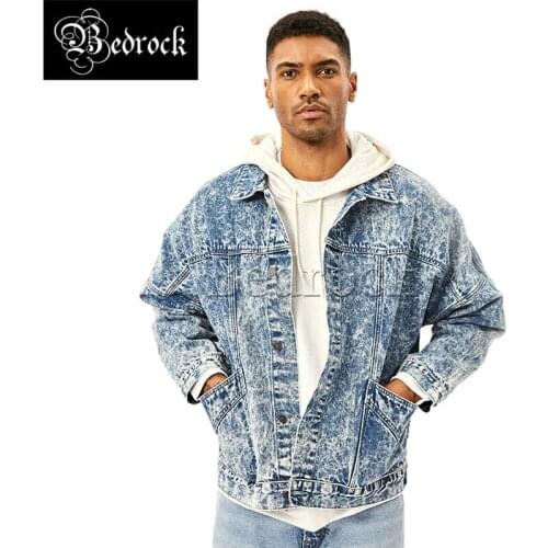 MBBCAR 14oz denim jacket American retro snowflake jacket wash vintage jacket Ami khaki independent designer denim jacket 3005