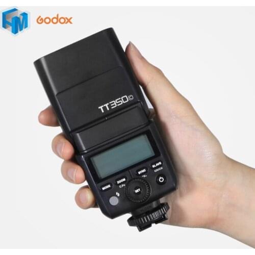 Godox Mini TT350C 2.4G TTL HSS GN36 Flash for Canon 5D Mark III/IV 80D 6D 5D III Flash Speedlite Camera