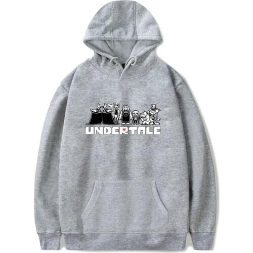 Casual Hot Sale Undertale Hoodies Men/Women Fashion Casual Hip Hop Hoodie Print Undertale Game Hoodie Pullover Sweatshirt