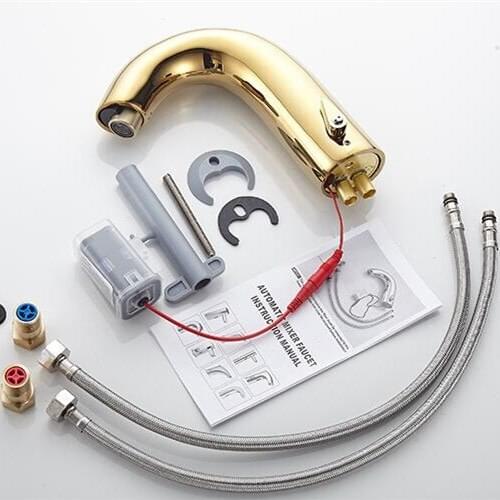 Commercial Automatic Sensor Sink Faucet With Hole Cover Plate