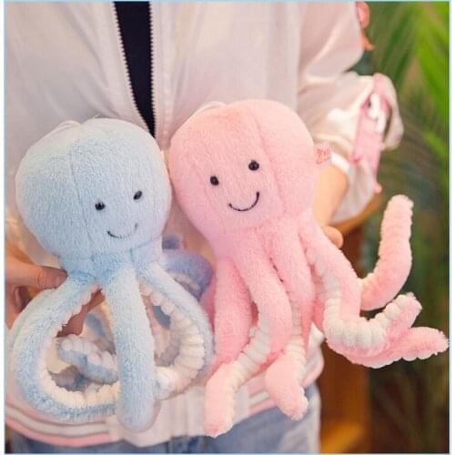 About 25cm cartoon octopus soft doll lovely plush toy kids toy birthday gift h2369