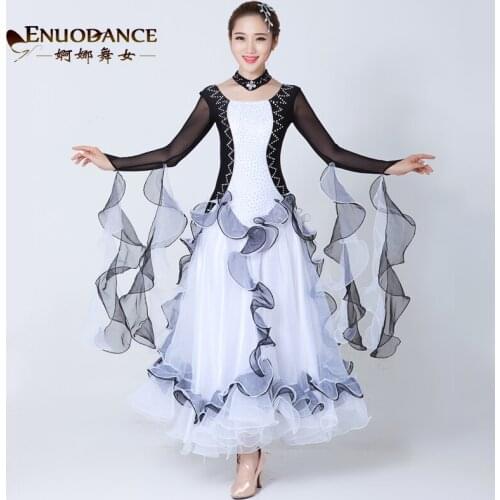 New ballroom waltz modern dance dress ballroom dance competition dresses standard ballroom dancing clothes tango dress MQ252