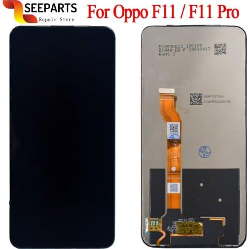 Original For LCD Oppo F11 Pro LCD CPH1969 Display Touch Screen Digitizer Assembly Replacement Oppo F11 LCD F11 Pro Screen