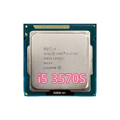 Intel Core i5-3570S I5 3570S Processor 6M Cache, 3.1GHz LGA1155 Desktop CPU