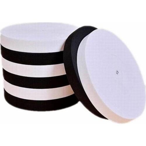 Strong elastic band rubber cord elastic rubber for sewing tie rope elastic shoulder strap elastic bands for pants black elastic