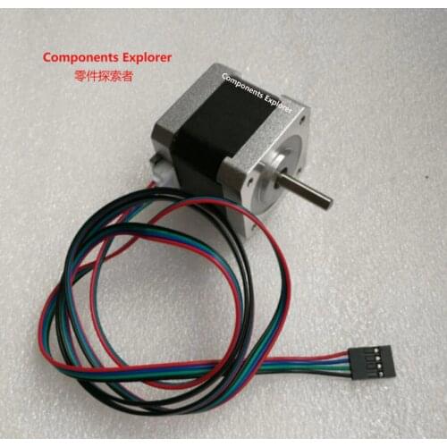 Stepper Motor nema17 Stepper motor 17HS1352-P4130 42BYGH33 1.3A 0.25Nm 1.8 degree for CNC 3D printer