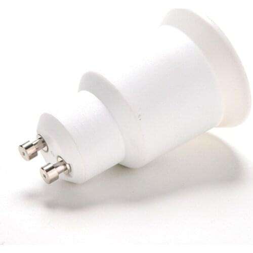 1pcs GU10 To E27 LED Light Bulb Adapter Lamp Holder Converter Socket Light Bulb Lamp Holder Adapter Plug Heat-resistant Material