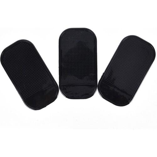 1Pcs Nano Car Magic Anti-Slip Dashboard Sticky Pad Non-slip Mat GPS Phone Holder Black