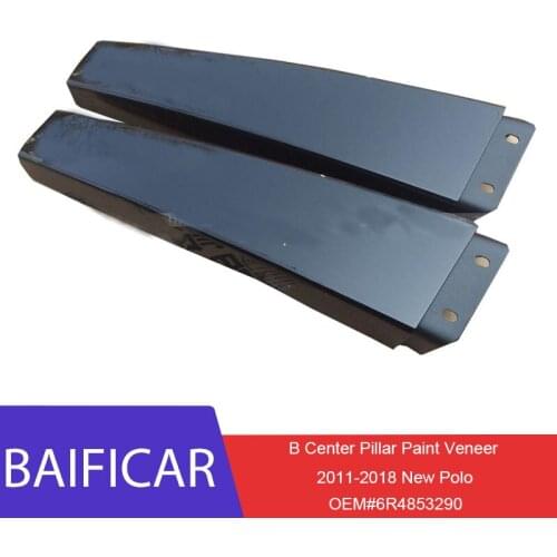 Baificar Brand New Left&Right B Pillar Trim Outer Gloss Trim 6R4853290 6R4853290A For 2011-2018 V.W Polo