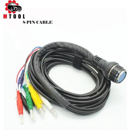 MB Star C4 C5 8Pin Diagnostic Cable SD Connect Multiplexer 55Pin Connector to 8 Pin Testing Cable for C4 Compact Diagnosis