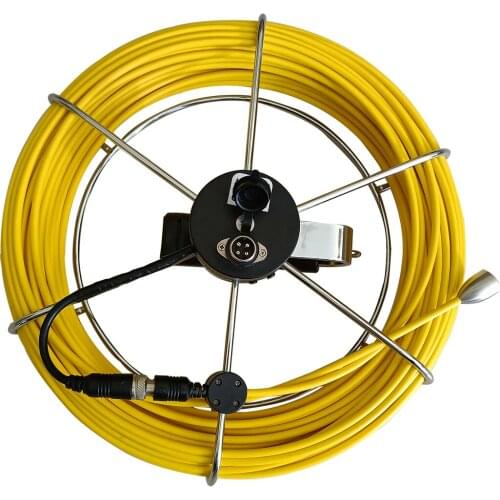 TIMUKJ Dia.5.2mm cable reel with meter counter for sewer drain pipe inspection camera