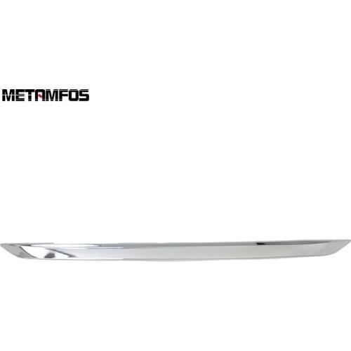 For Hyundai Kona Kauai 2017-2019 2020 Chrome Rear Bottom Bumper Bar Molding Trim Decoration Sticker Accessories Car Styling