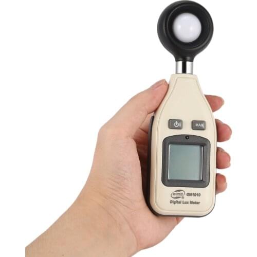 GM1010 Split Light Meter Luxmeter Digital Backlight 0~200000 Lux Illuminometer Luminometer Photometer Lux/FC LM Tester