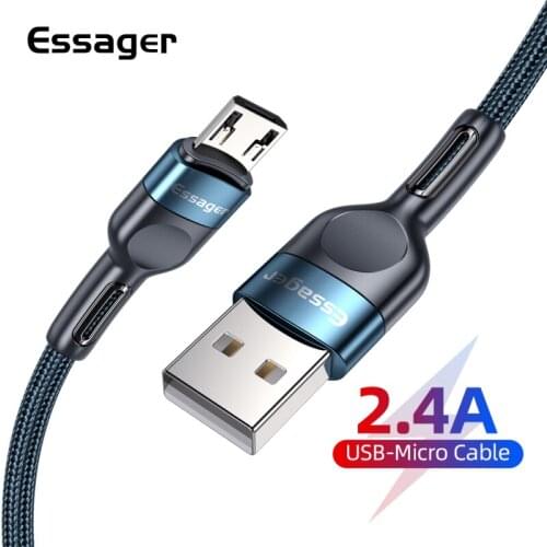 1m/2m Micro USB Cable Fast Charging Charger Microusb Wire Cord For Samsung Huawei Xiaomi Redmi Android Mobile Phone Data Cables