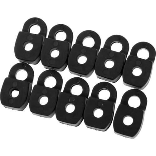 Lightweight 10 Kayak Canoe Double Hole Deck Rope Buckle Mount Cleat Accessory Model 1 Kayak Deck Eyes Eyelets